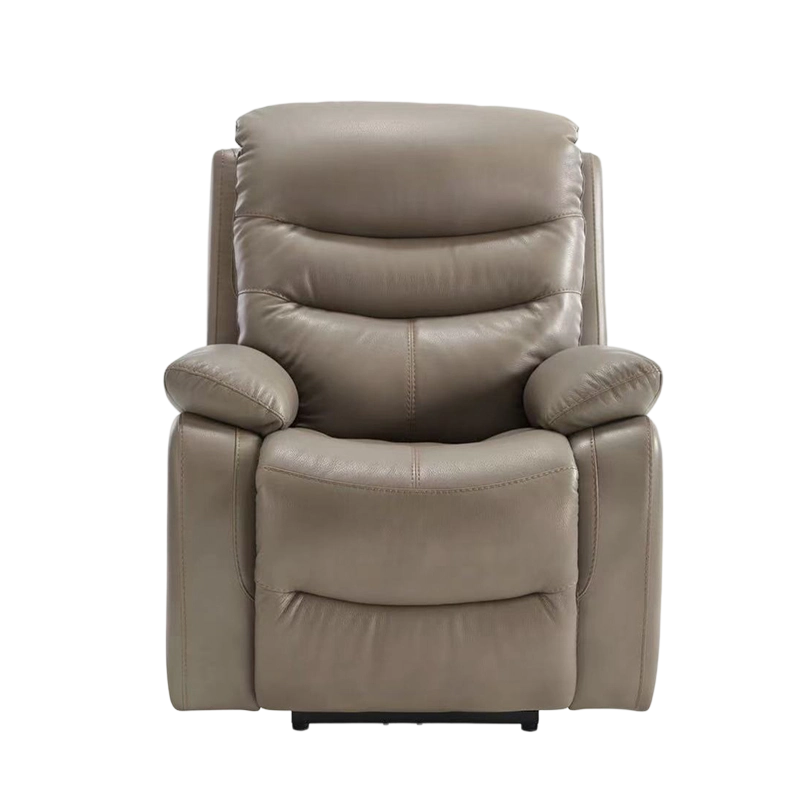 Leather Electric Power Recliner Cathedra cum USB portuum