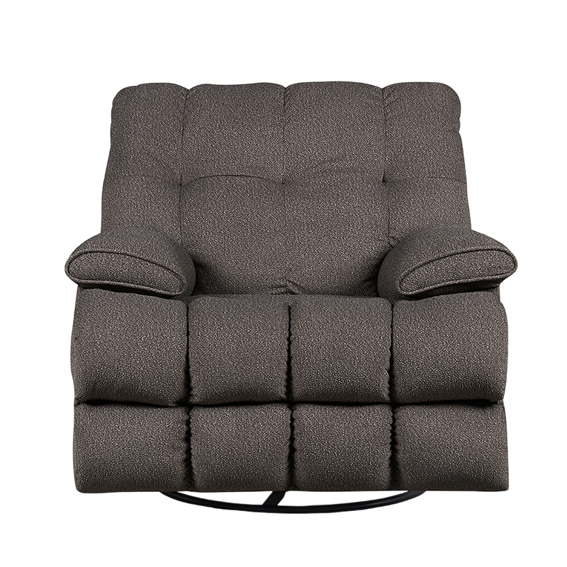 39.8'' Cathedra Manual Reclinatoris cum Swivel et Rocker