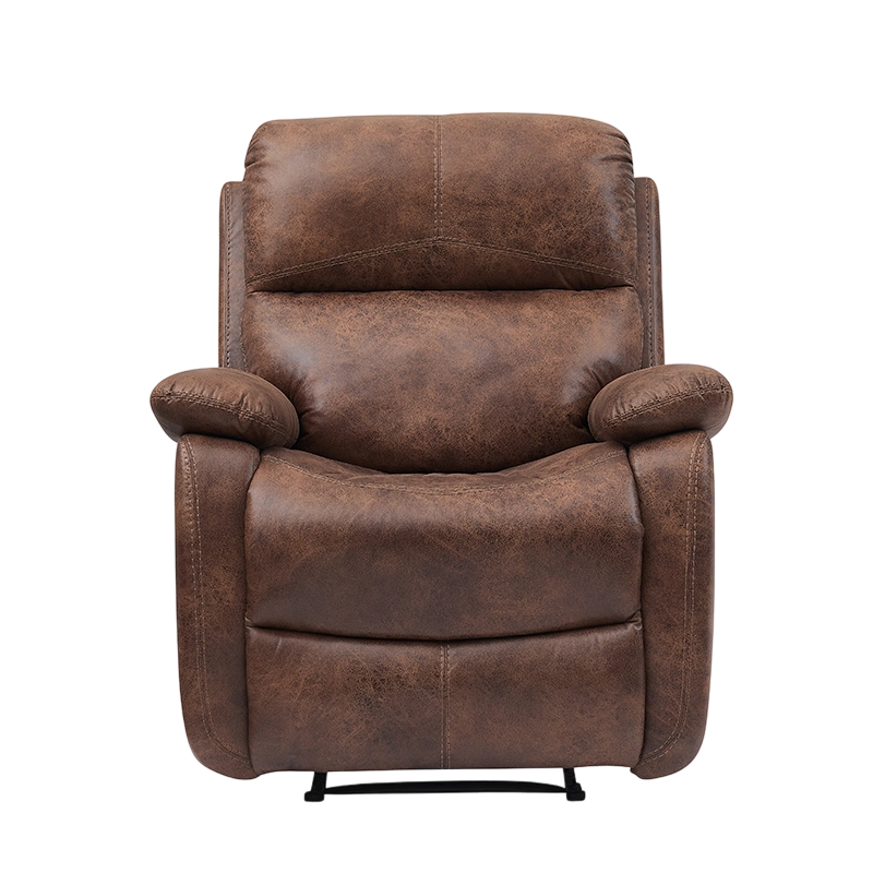 Classic and Traditional Manual Reclinator Cathedra cum Overstuffed Arms and Back