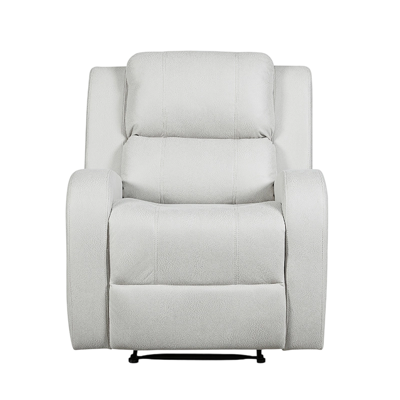 Classic and Traditional Manual Reclinator Cathedra cum Overstuffed Arms and Back