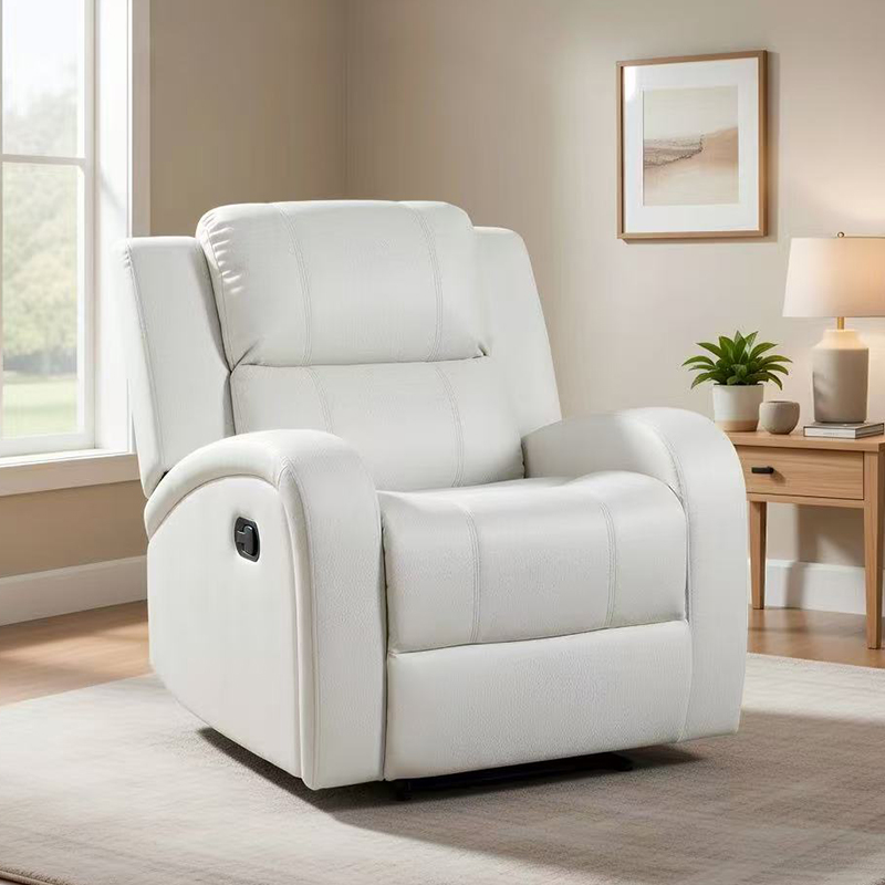 Classic and Traditional Manual Reclinator Cathedra cum Overstuffed Arms and Back