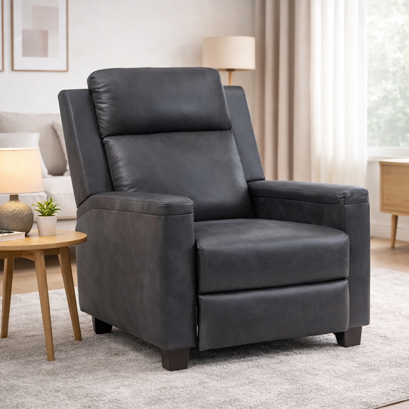 Leather Recliner repellite Recliner Cathedra