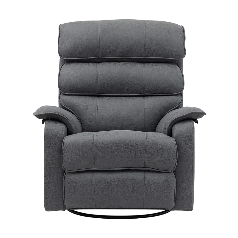 Manual Fabricae Overstuffed Soft Rocking Recliner Chairs Sofa for Living Room